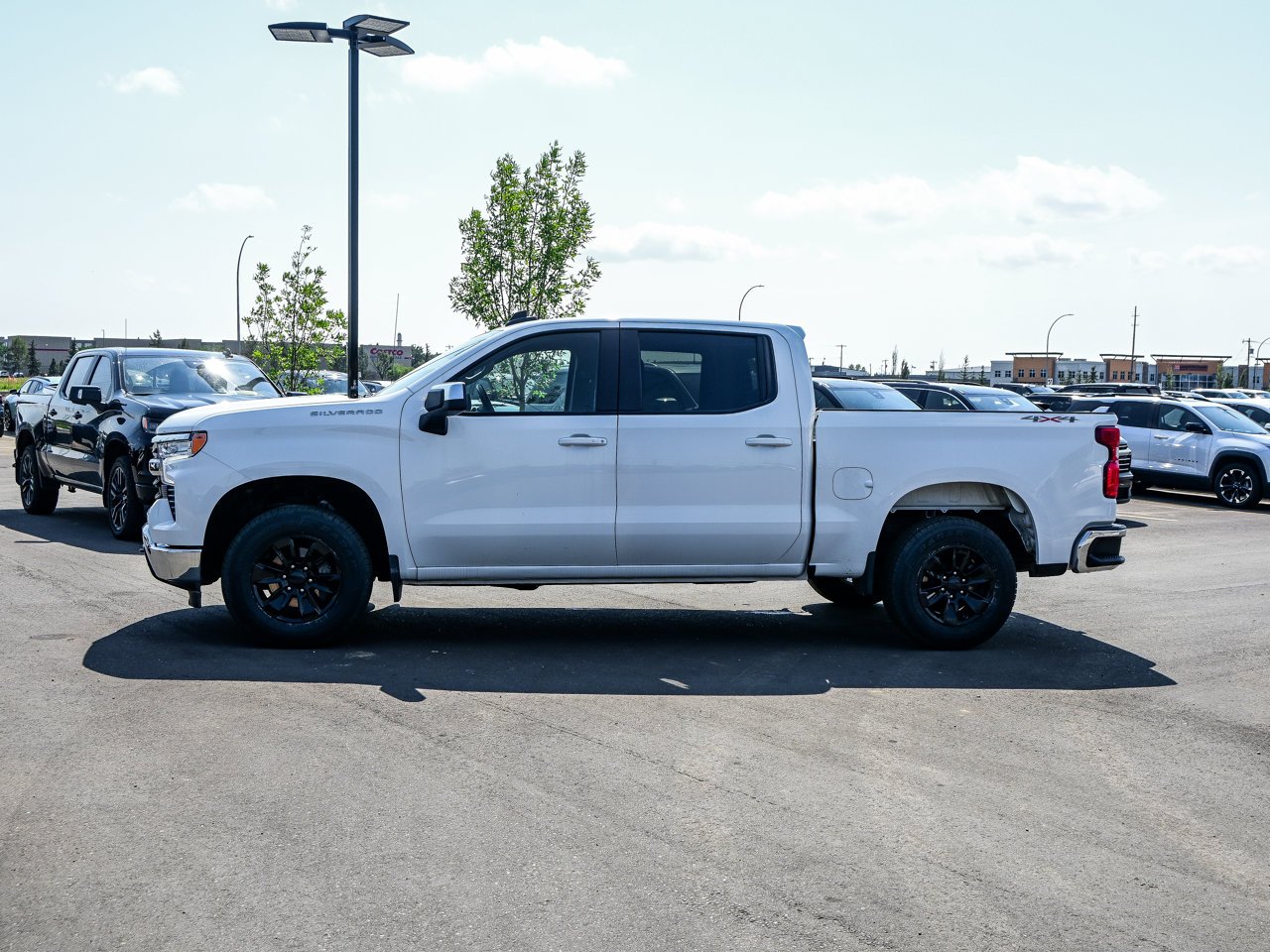 2025 Chevrolet Silverado 1500 4WD Crew Cab 147 LT White Sherwood Park - photo #9