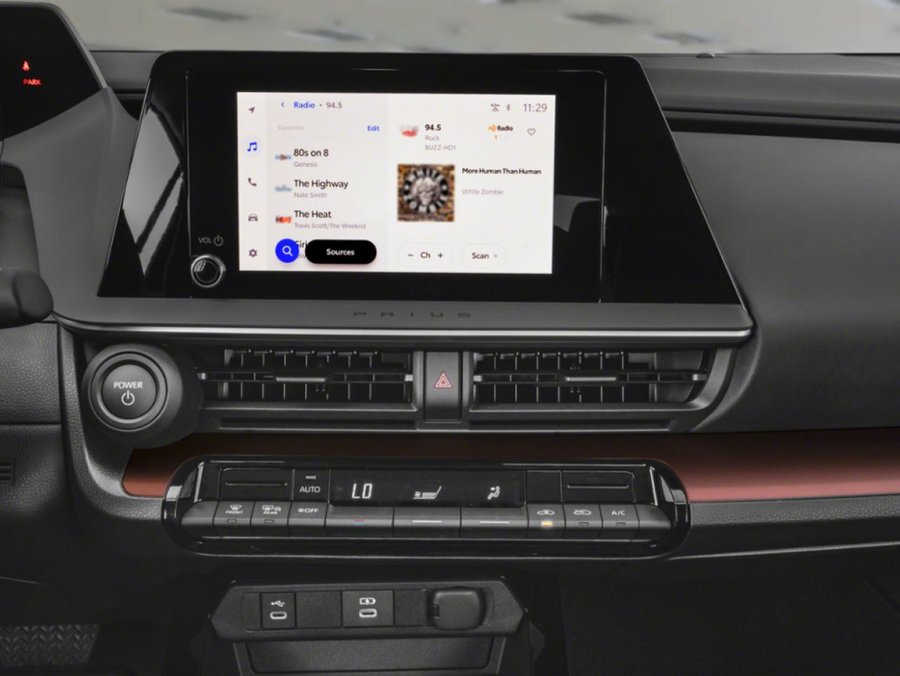 Toyota Prius hybride branchable SE boîte de vitesses automatique 2026 2026 Noir minuit métallisé