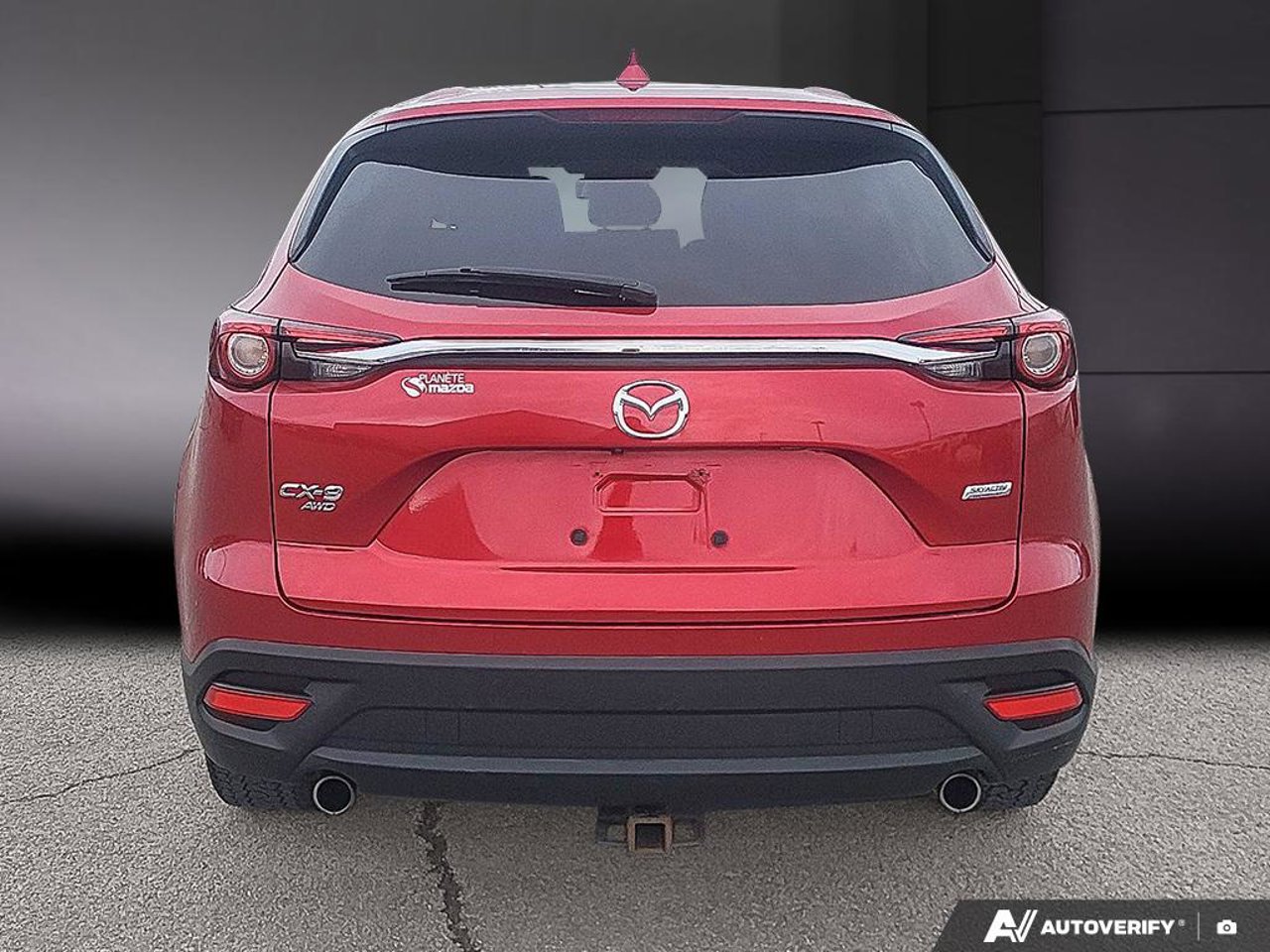2017 Mazda CX-9 JM3TCBCY3H0133744 Red Mirabel - photo #3
