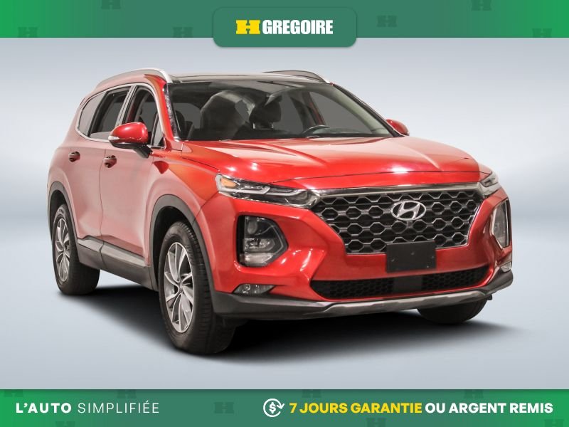 2020 Hyundai Santa Fe Red Saint-Eustache - photo #0