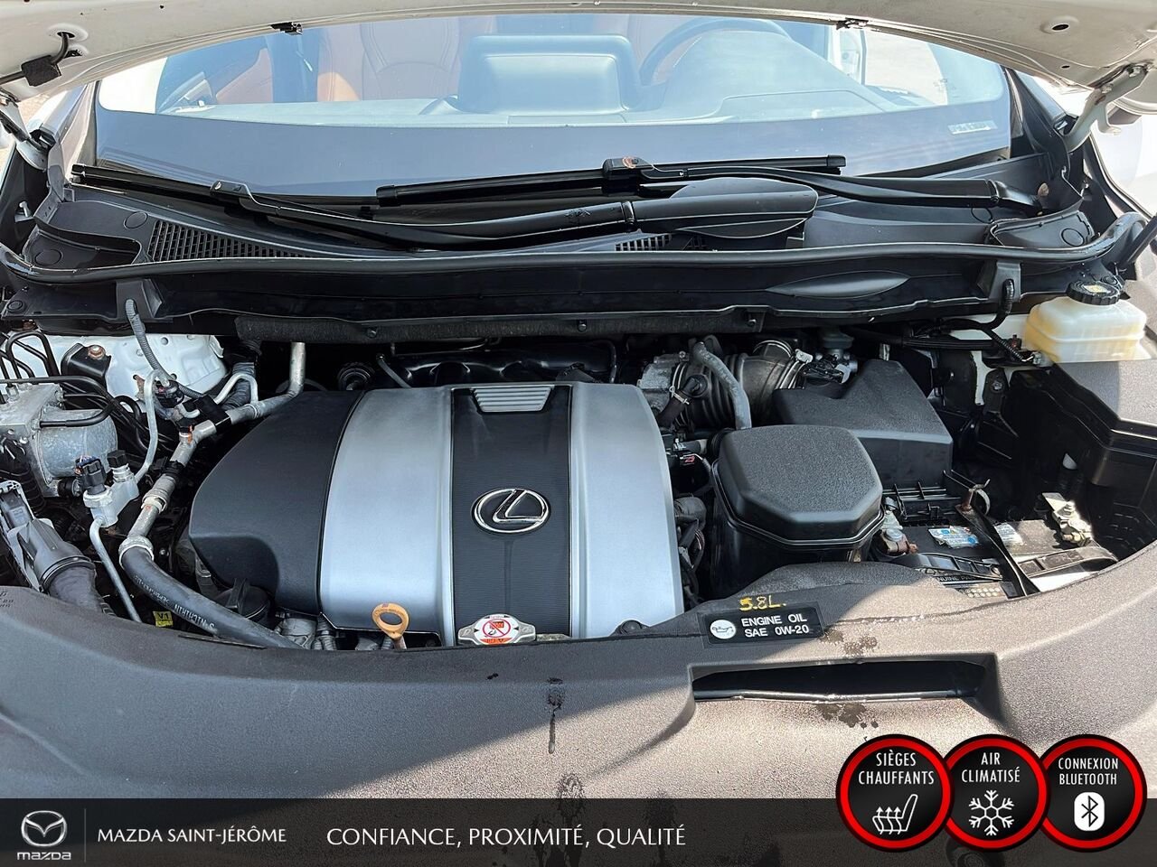 2022 Lexus RX RX 350 BA White Saint-Jérôme - photo #24