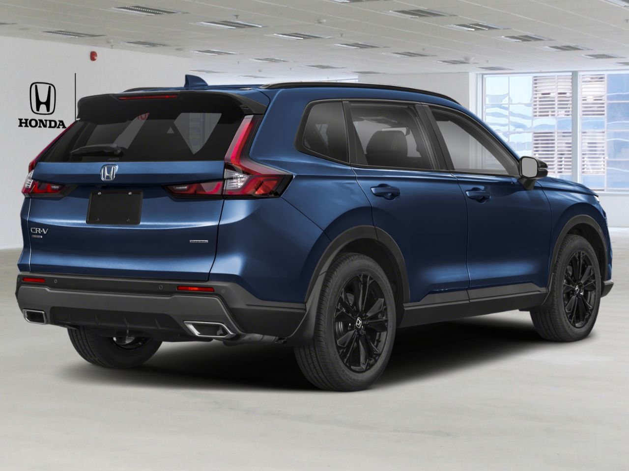 2026 Honda CR-V Hybrid Canyon River Blue Metallic Mississauga - photo #1