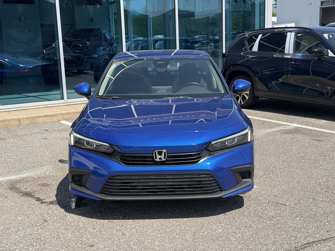 Honda Civic Berline 2022 Bleu Ste-Marie - photo #2