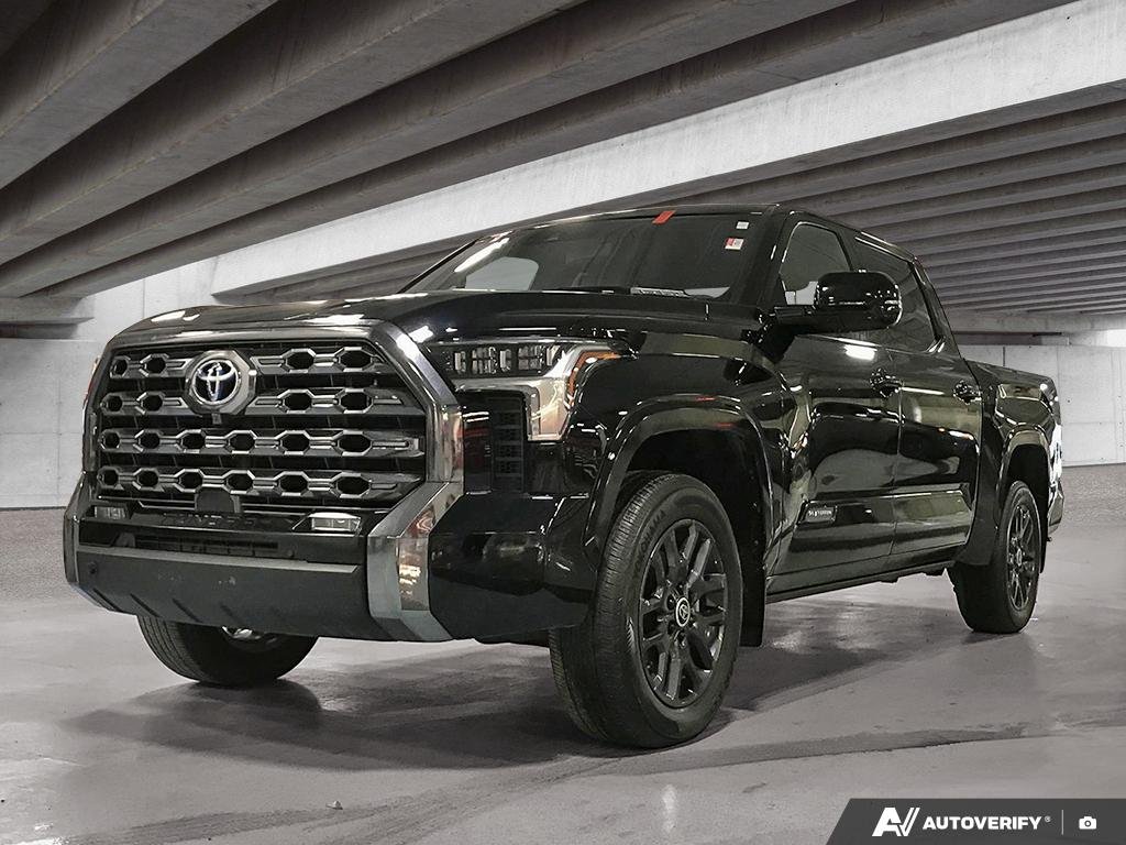 2024 Toyota Tundra 2600913A | Platinum Hybrid Midnight Black Metallic Edmonton - photo #0
