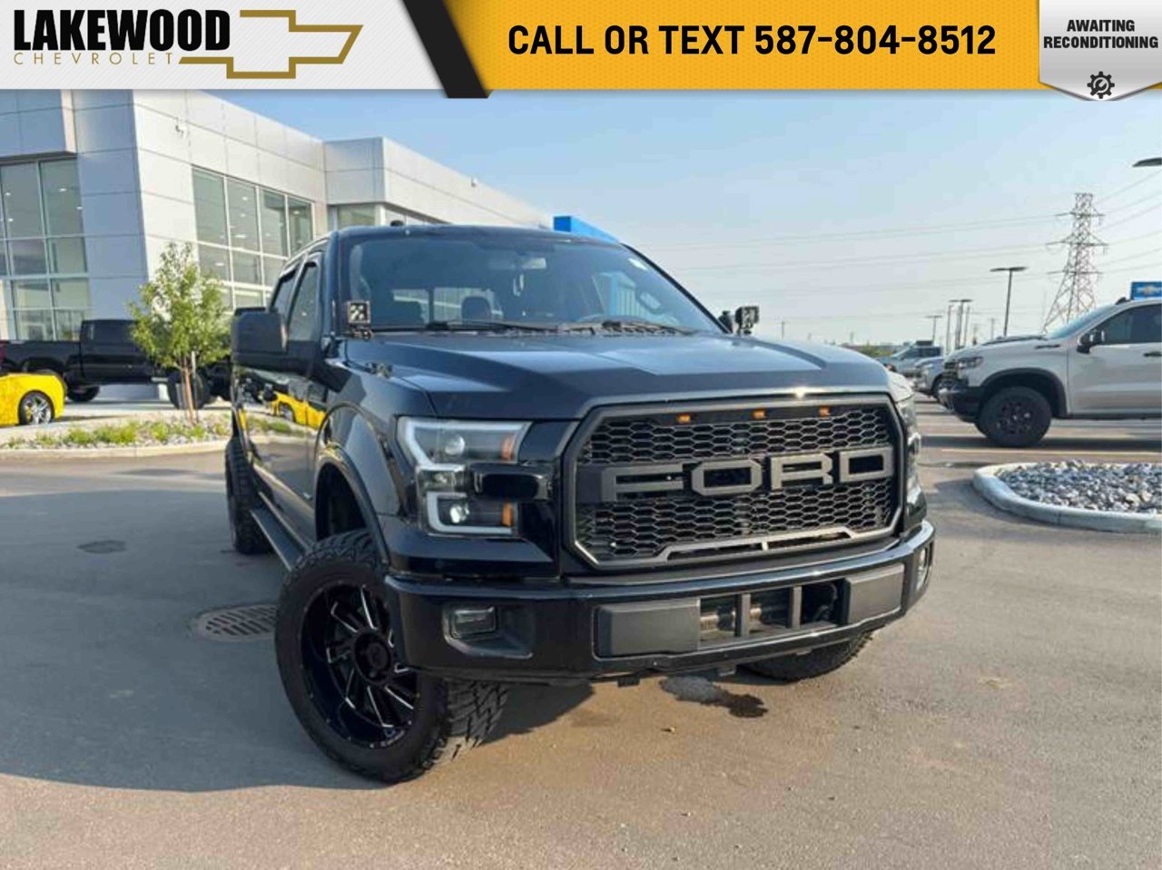 2016 Ford F-150 4WD SuperCrew 145 XLT Black Sherwood Park - photo #0
