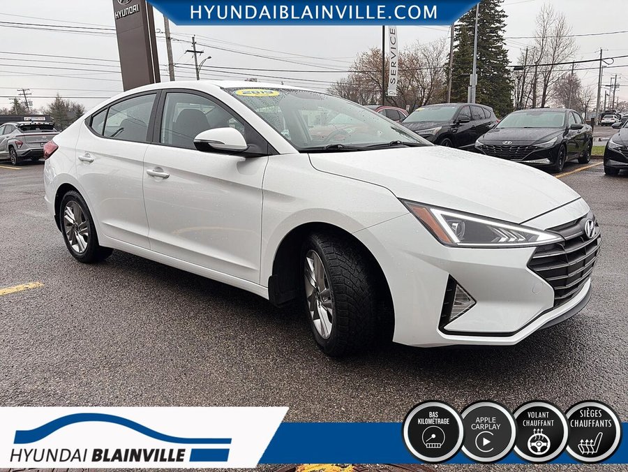 2019 Hyundai Elantra 2019 White