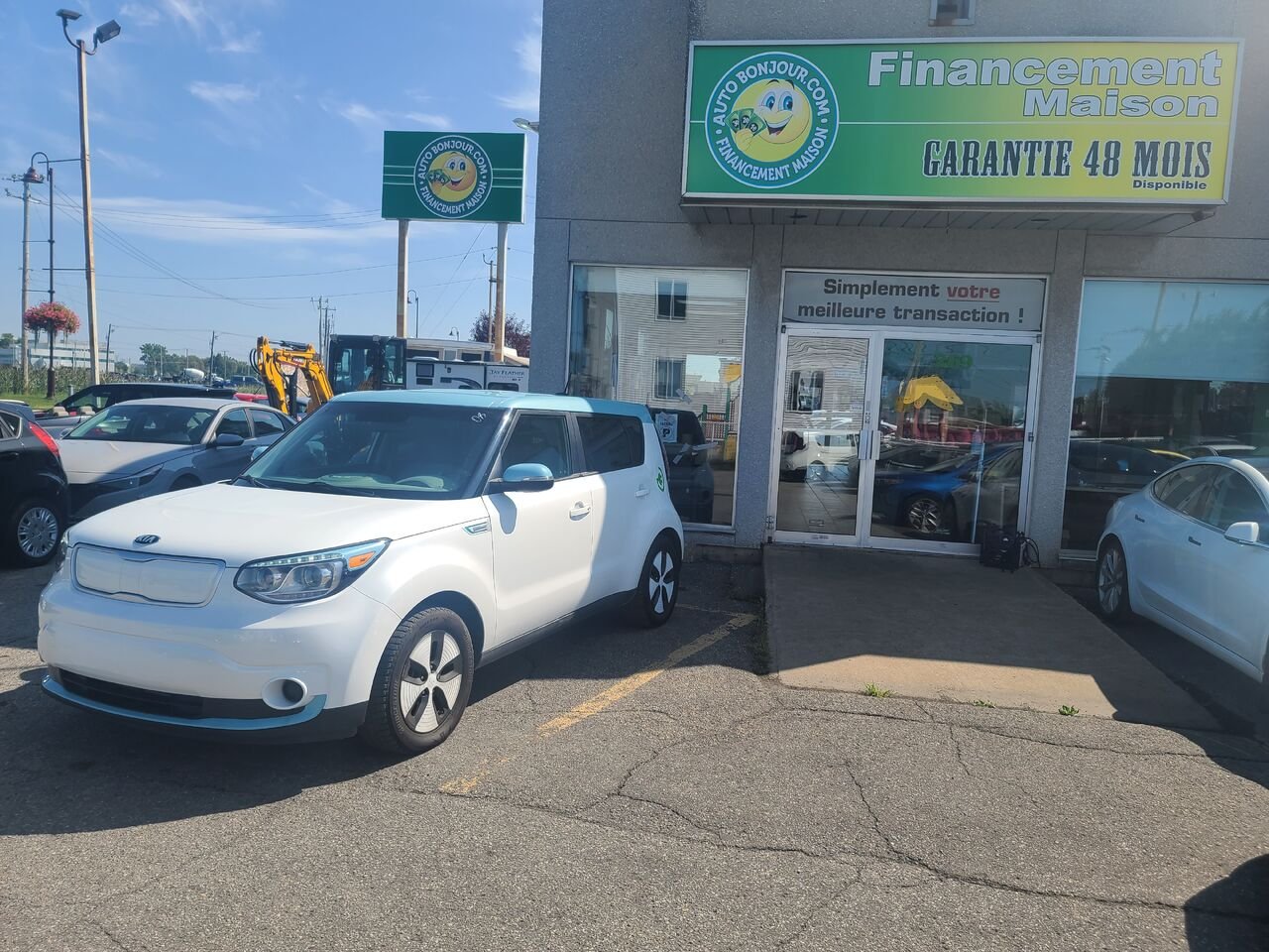 Kia Soul EV 2018 Blanc Longueuil, - photo #0