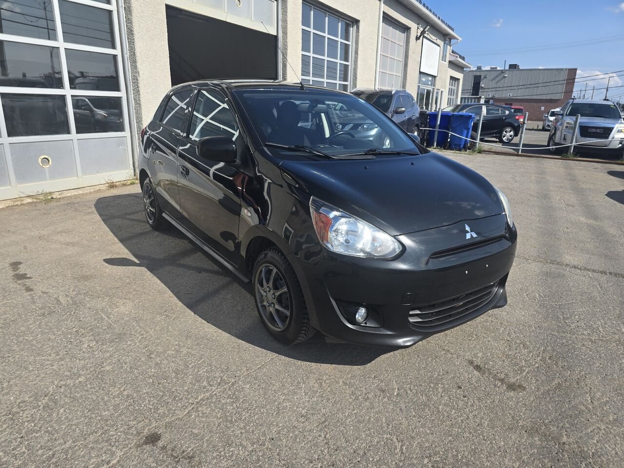 2014 Mitsubishi Mirage Black  - photo #6