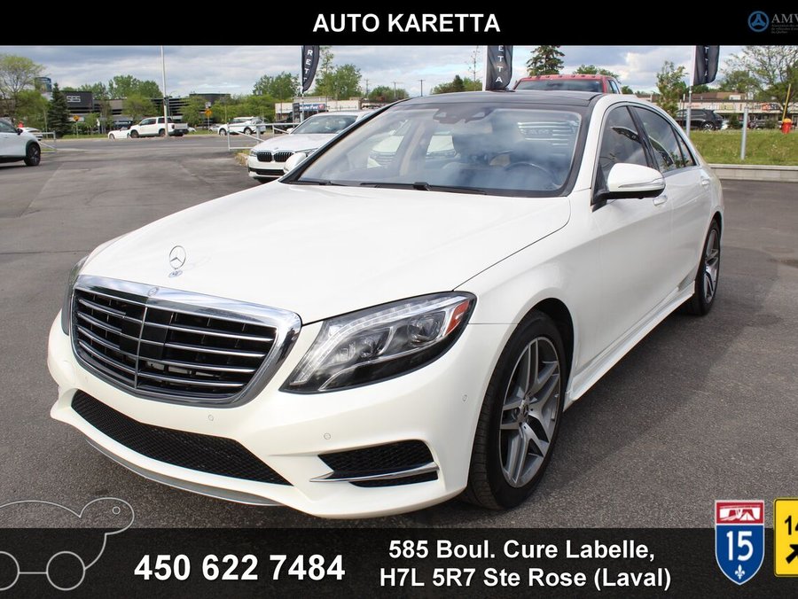 2015 Mercedes-Benz Classe-S 2015 White