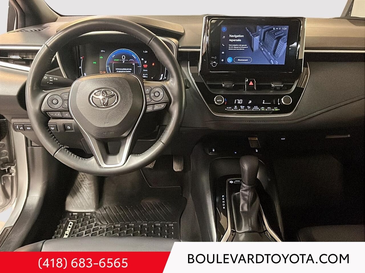 Toyota Corolla 100128A-004 | HYBRIDE XSE, AWD 2024 Argent Québec - photo #18