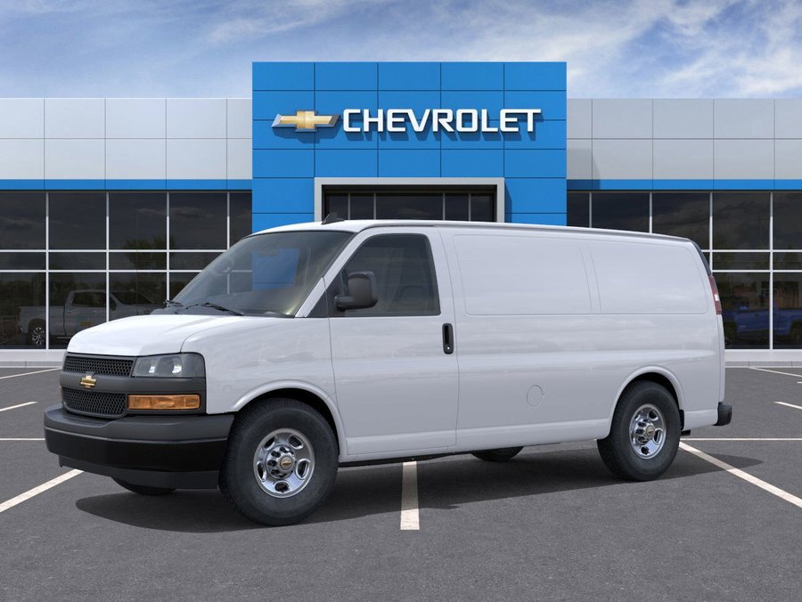 2025 Chevrolet Express Cargo Van 2025 Summit White