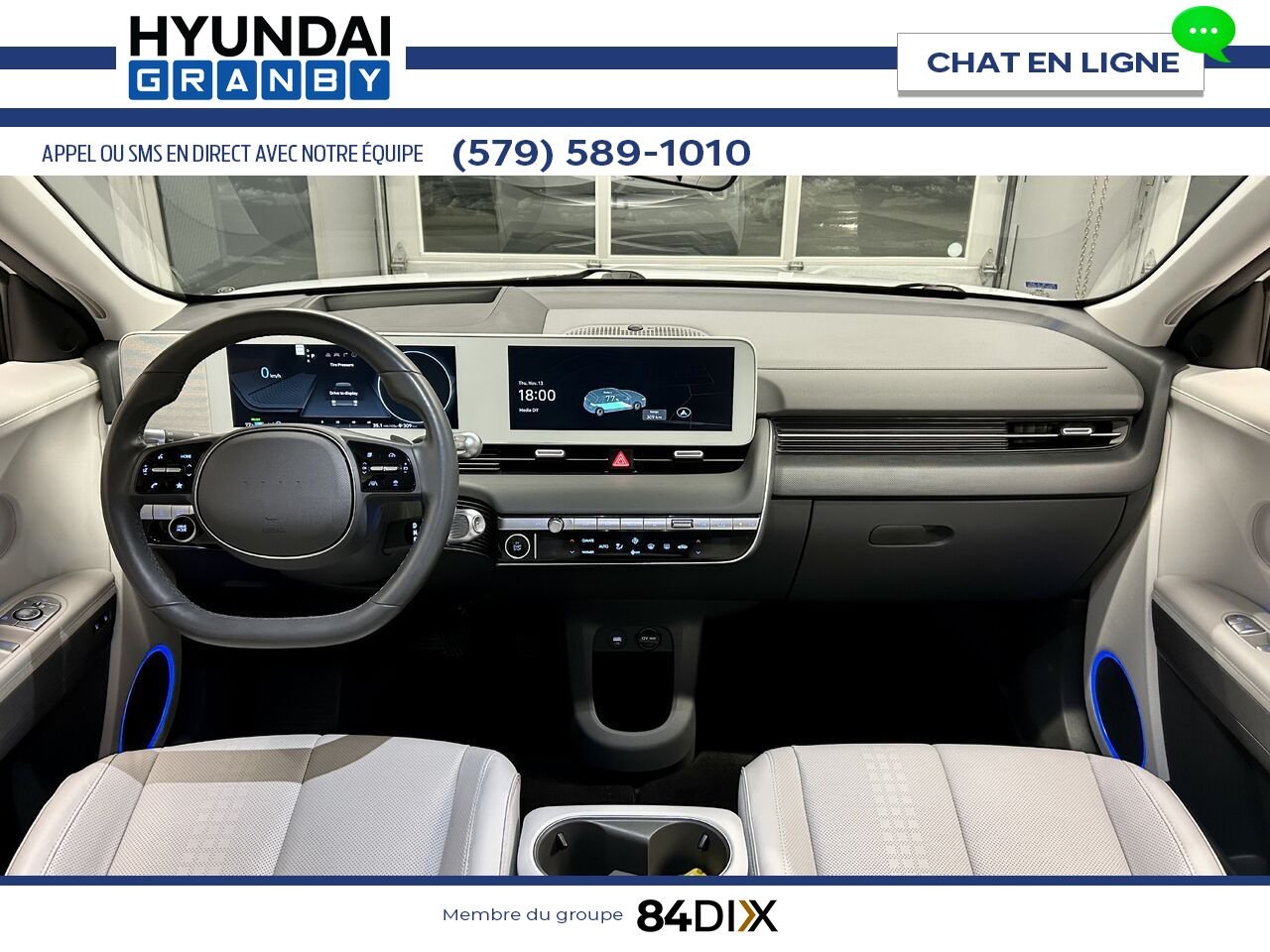 Hyundai IONIQ 5 2023 Blanc Granby - photo #13