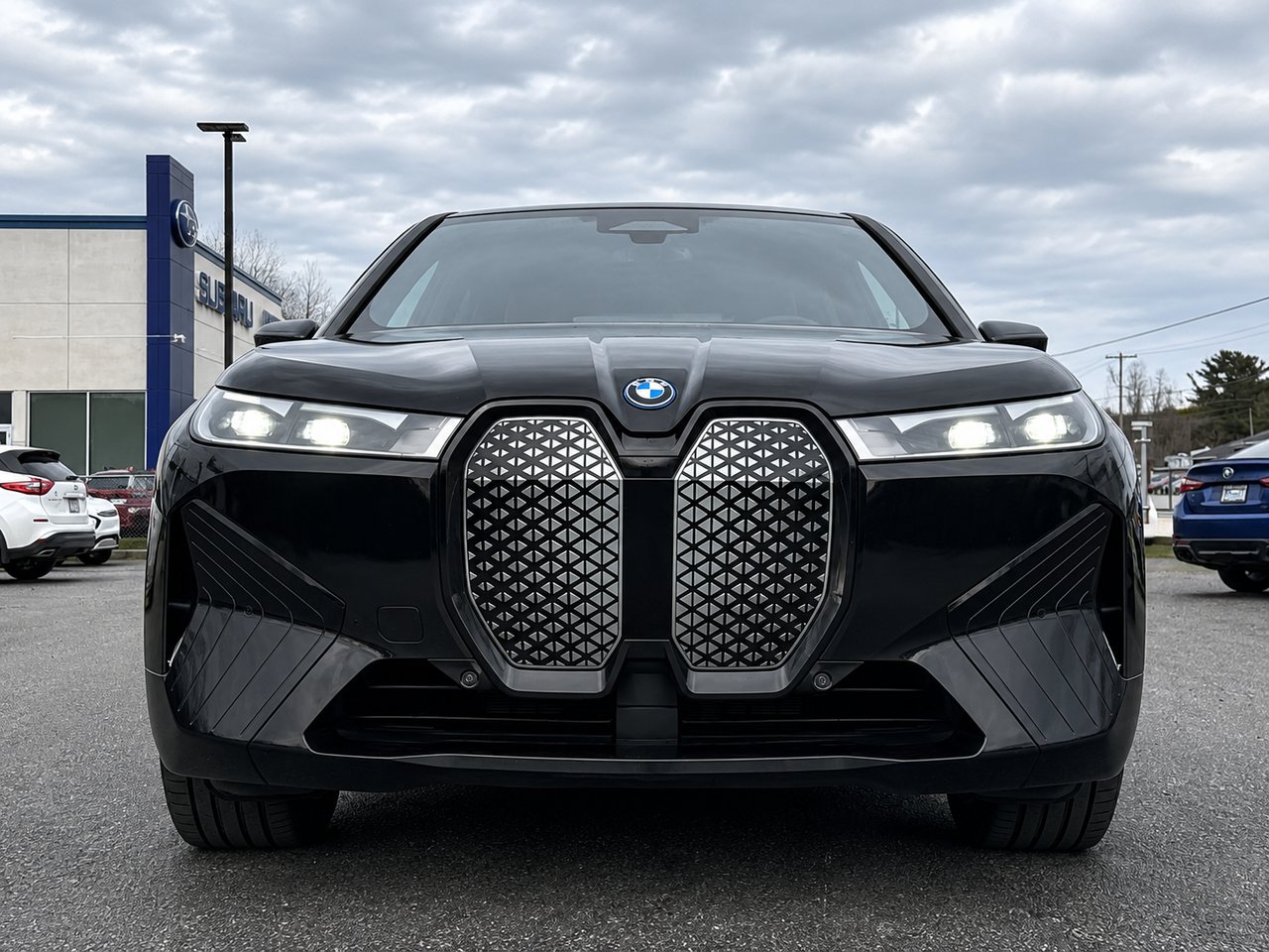 BMW iX 2023 Noir Granby - photo #9