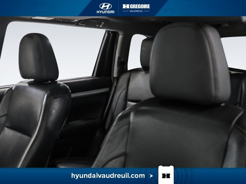 Toyota Highlander YW142 | XLE l AWD - CUIR - MAGS - TOIT - NAV - BLUETOOTH - 2016 Noir Laval - photo #15