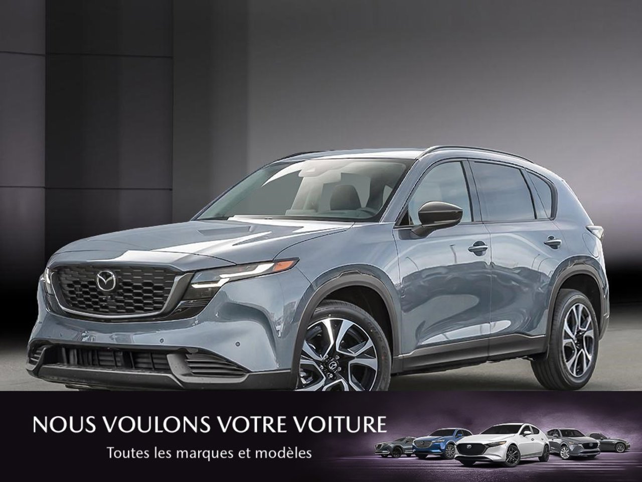 Mazda CX-5 JM3KMBHA2T0186190 2026 Gris polymétal métallisé Mirabel - photo #0