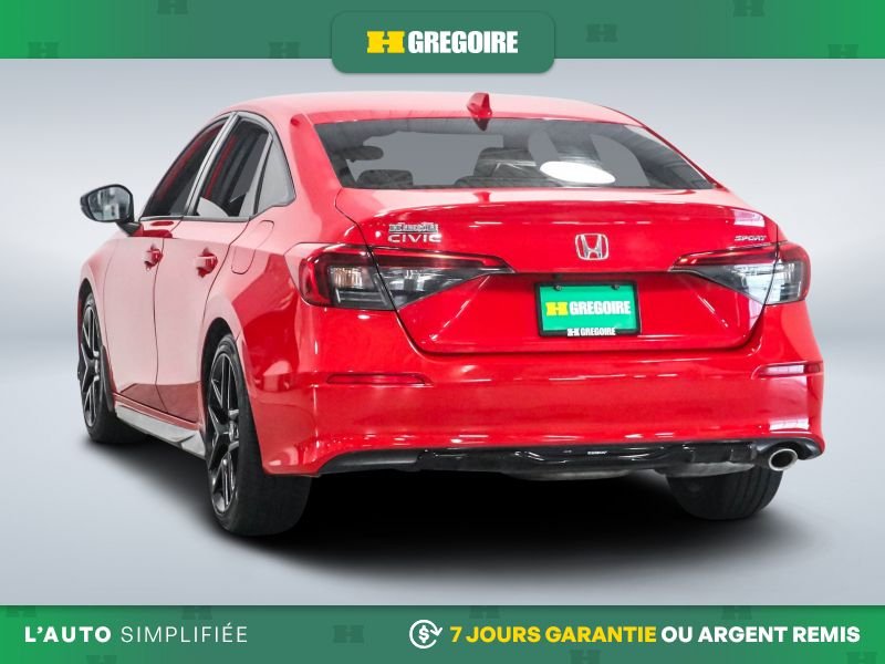 2022 Honda Civic Red Laval - photo #5