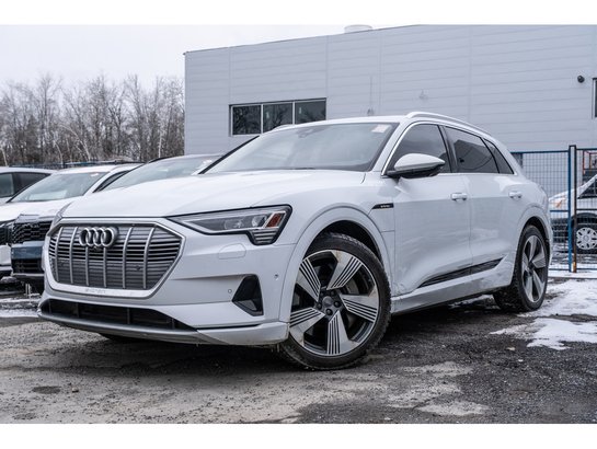 2019 Audi e-tron 2019 White