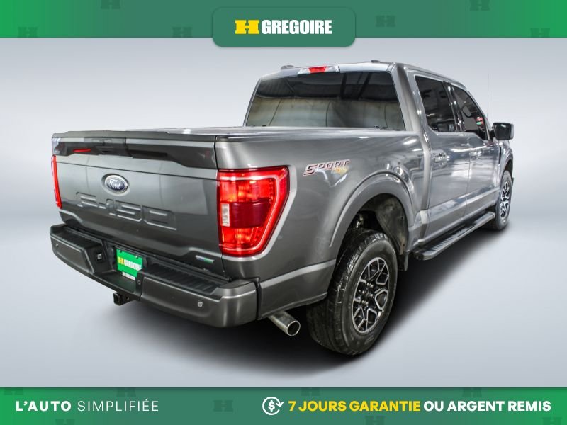 Ford F150 R3599 | XLT SUPERCREW CUIR SIEGES CHAUFFANTS CAMERA NAV 2022 Gris Laval - photo #8