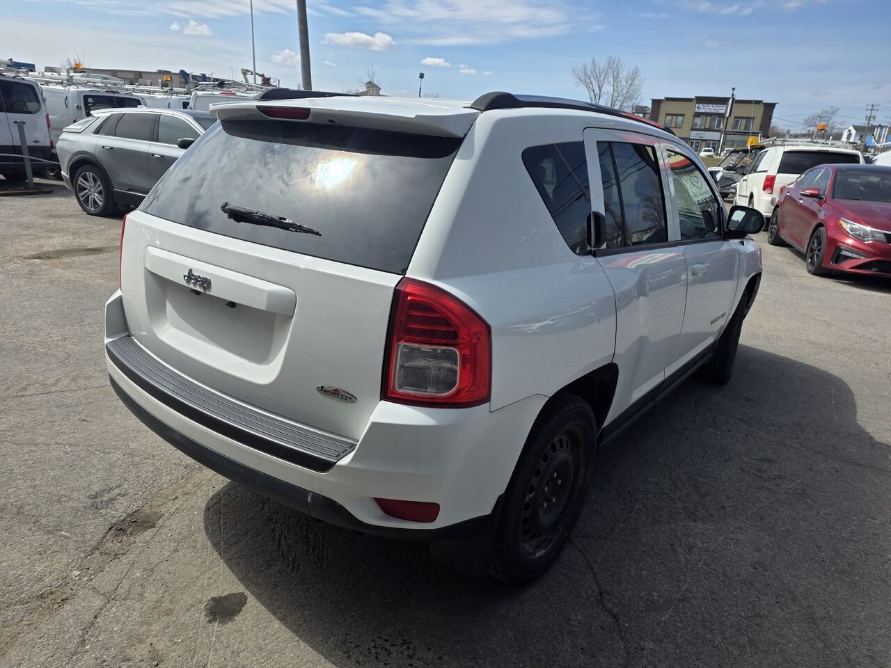 Jeep Compass 2012 Blanc Longueuil, - photo #5