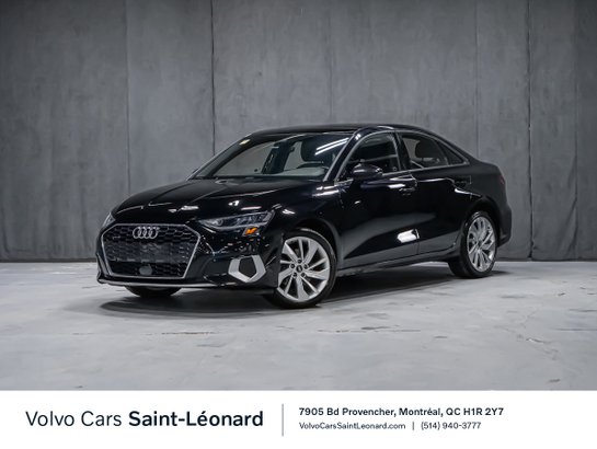 2022 Audi A3 Sedan KOMFORT Black