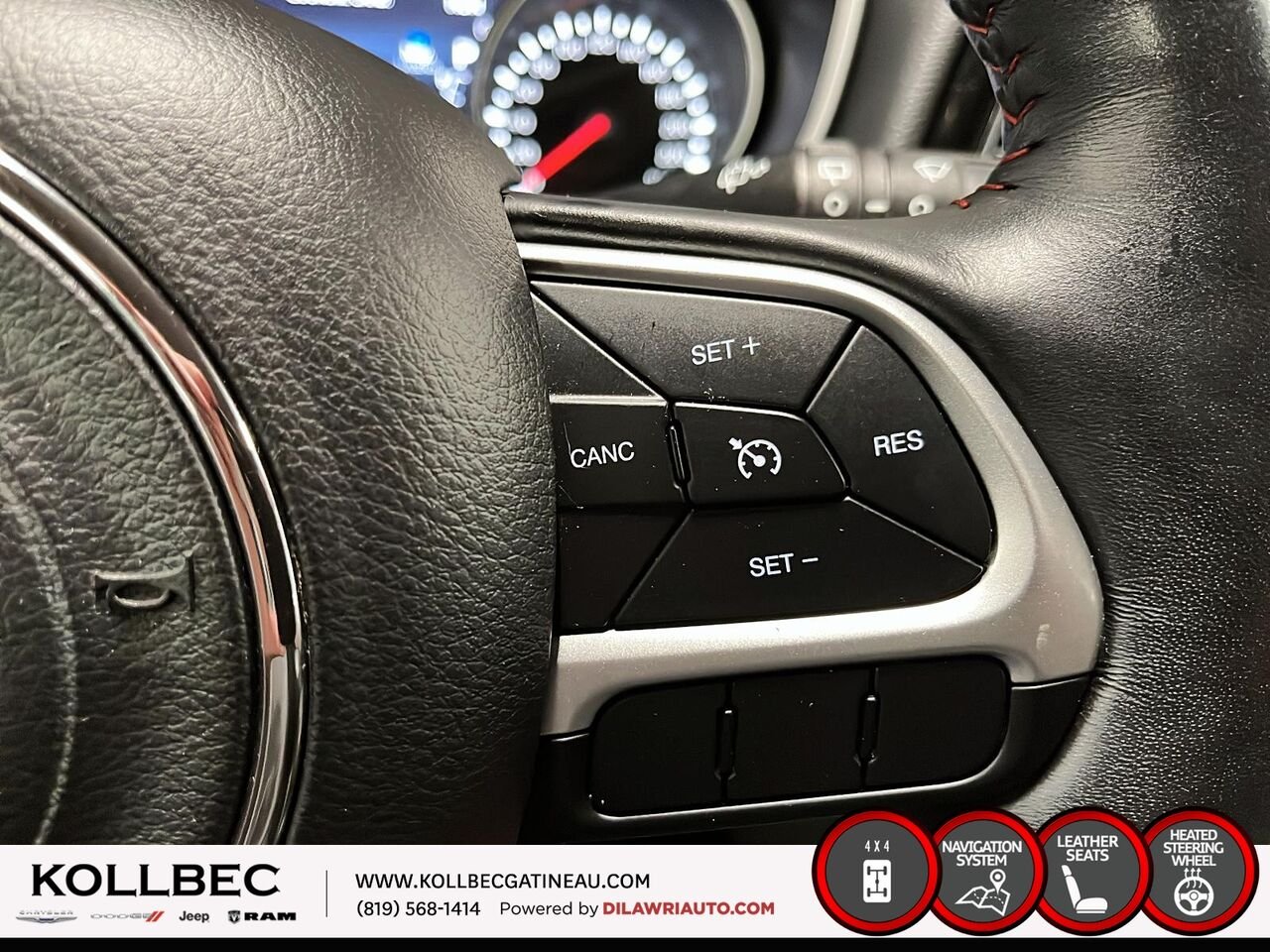 2018 JEEP COMPASS Limited 4x4 White Ottawa & Gatineau - photo #9