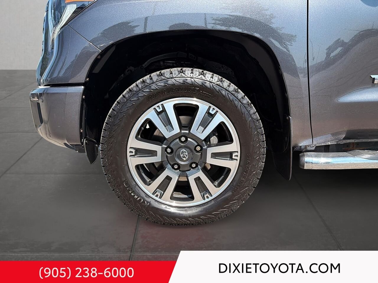 2021 Toyota Tundra TRD SPORT PREMIUM CREWMAX / CLEAN CARFAX / LEATHER SURFACE / CARPLAY AND ANDROID AUTO Magnetic Grey Metallic Mississauga - photo #8
