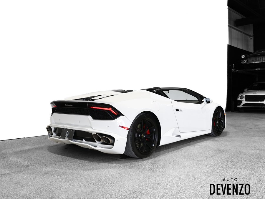 Lamborghini Huracan RWD Spider V10 LP580-2 2017 2017 Blanc