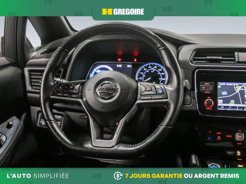 Nissan Leaf 2019 Blanc Laval - photo #19
