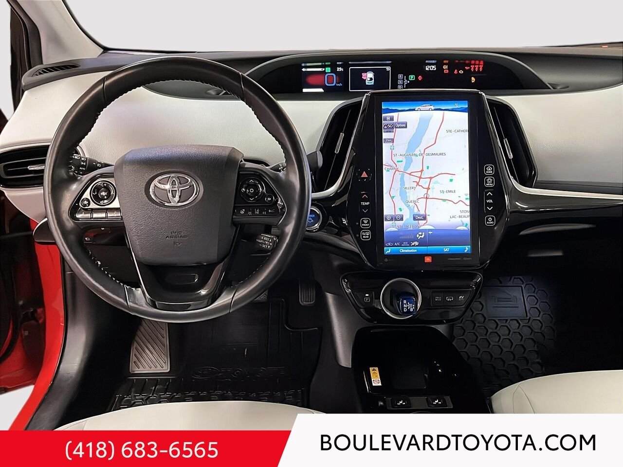 Toyota Prius Prime 100062A-60 | GROUPE TECHNOLOGIE 2020 Rouge Québec - photo #18