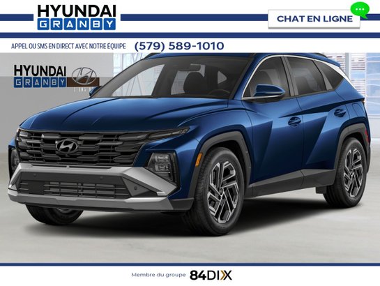 HYUNDAI Tucson hybride rechargeable 2026 2026 Bleu océan