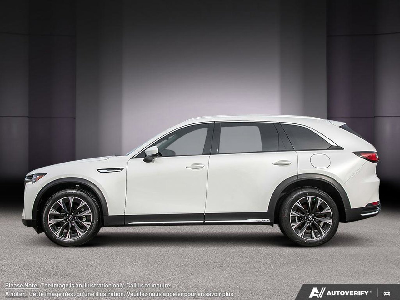 2026 Mazda CX-90 PHEV JM3KKDHA3T1388919 Rhodium White Metallic Mirabel - photo #2