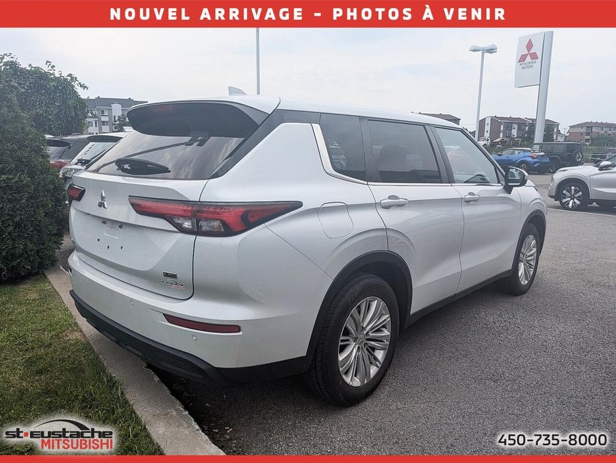 Mitsubishi Outlander ES S-AWC-BANC CHAUFFANT-CAMERA DE RECUL-CARPLAY/ANDROID AUTO 2022 Blanc