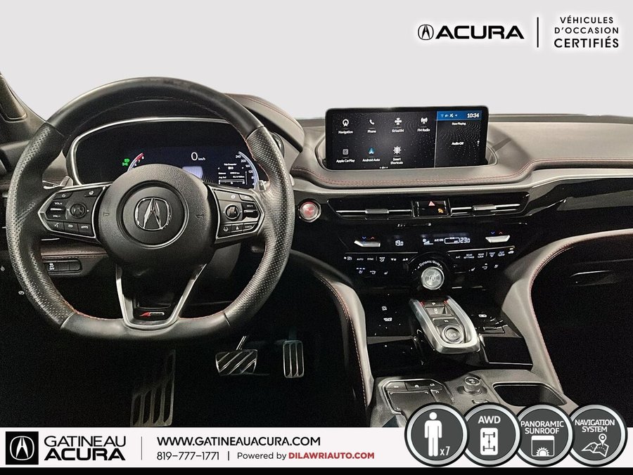 Acura MDX *** CLEAN CARFAX + BAS KILOMÉTRAGE *** 2024 Gris