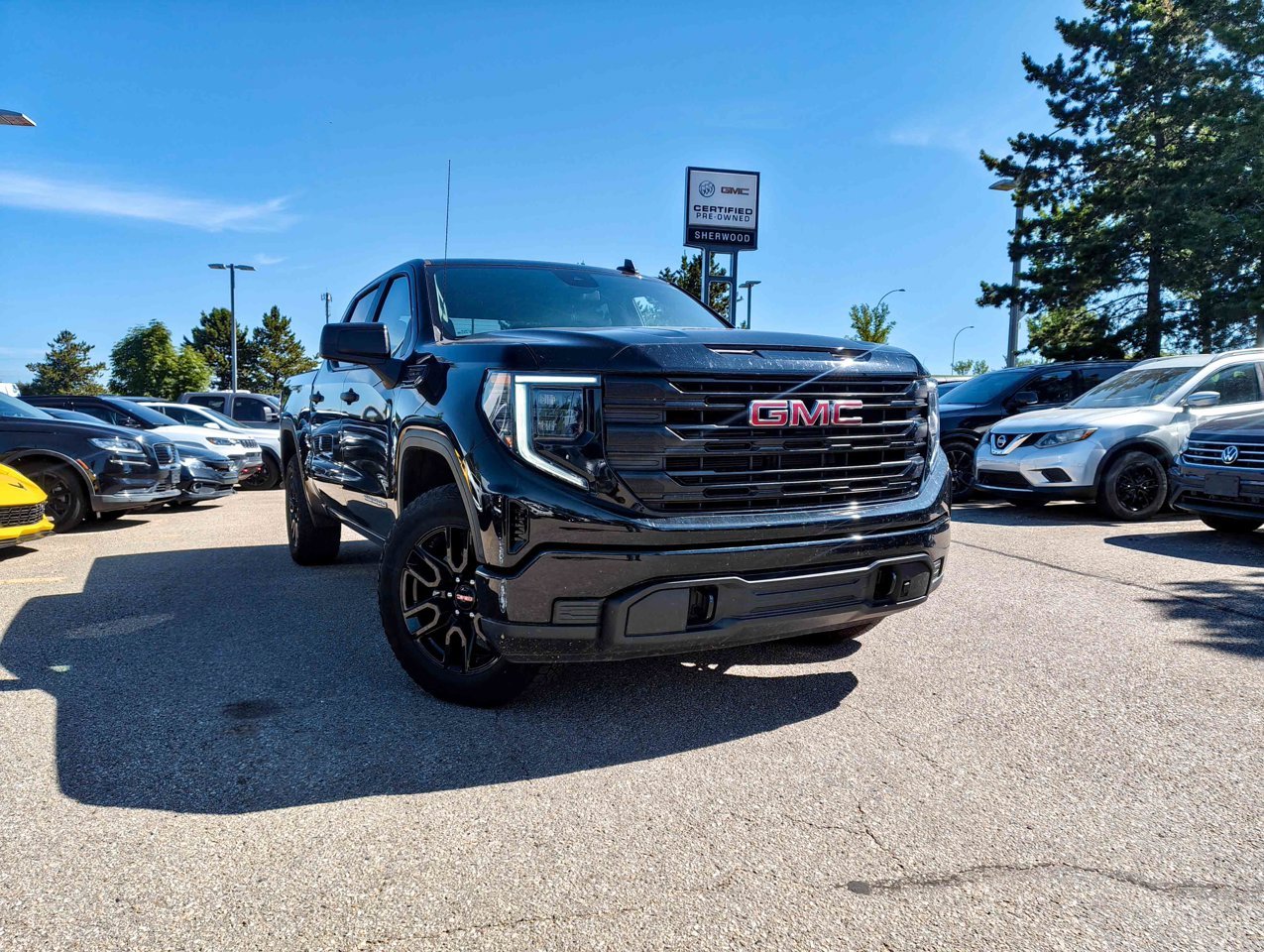 2024 GMC Sierra 1500 4WD Crew Cab 147 Pro Black Sherwood Park - photo #1