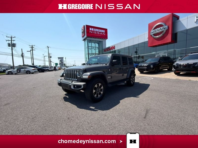 2020 Jeep Wrangler Unlimited Grey Blainville - photo #4