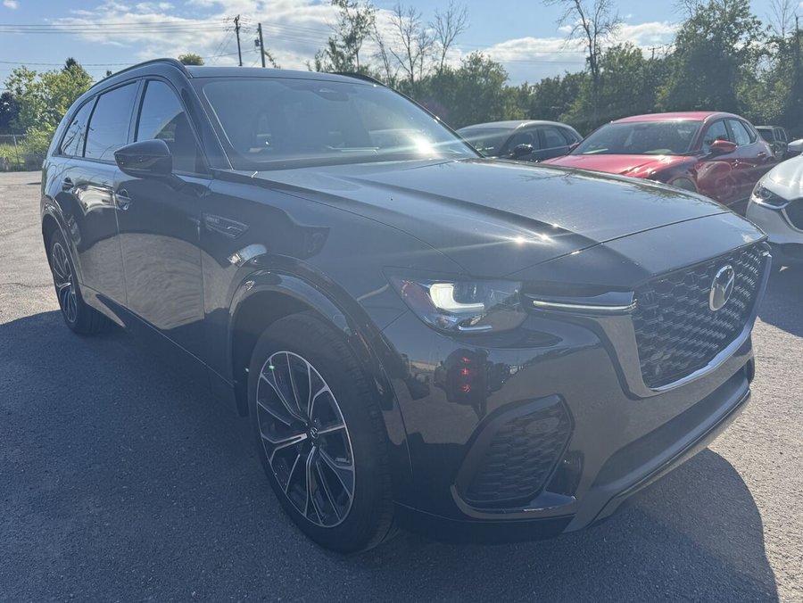 MAZDA CX-70 hybride rechargeable GT TI 2026 Noir de jais mica