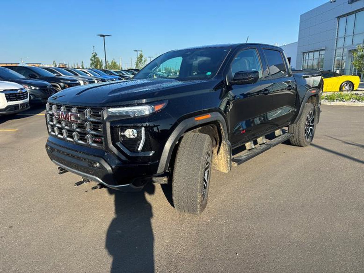 2025 GMC Canyon 4WD Crew Cab AT4 Black Sherwood Park - photo #2