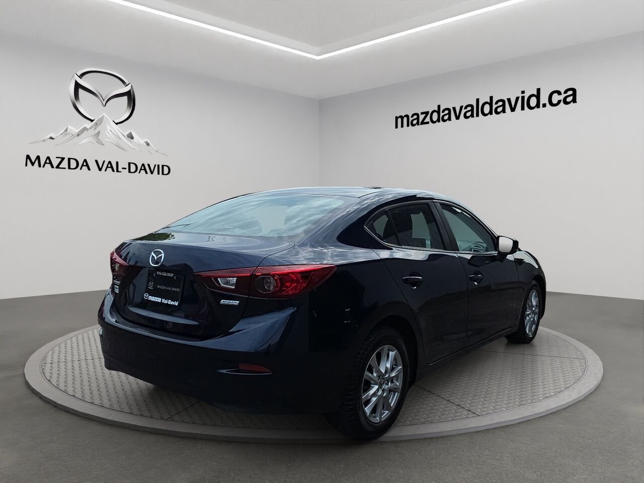 Mazda Mazda3 GS BM 2018 Bleu Val-David - photo #26
