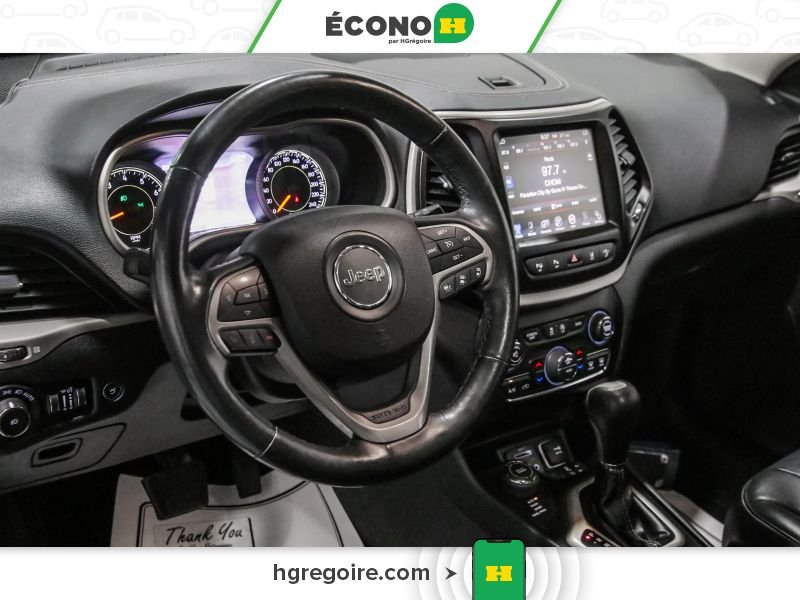 Jeep Cherokee 821127A | LIMITED 4WD CUIR TOIT PANO BLUETOOTH CAMÉRA MAGS 2015 Blanc Laval - photo #9