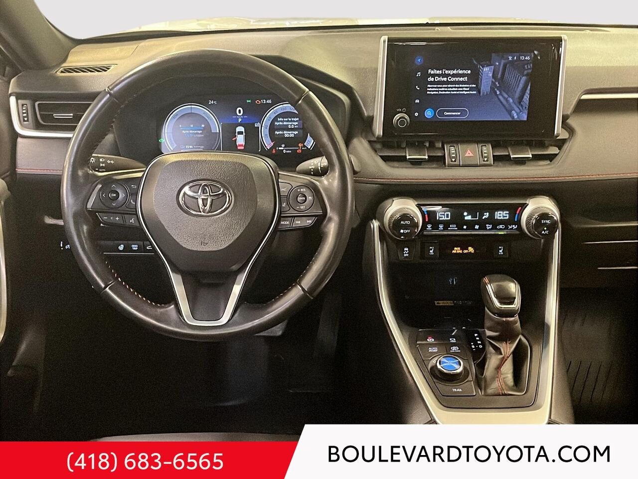Toyota RAV4 PRIME 99835A-49 | XSE, HYBRIDE BRANCHABLE, AWD 2023 Blanc Québec - photo #17