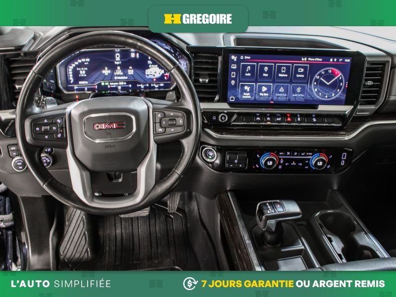 GMC Sierra 1500 R3660 | ELEVATION DURAMAX CREW CAMERA VOLANT/SIEGES CHAUFF 2022 Noir Laval - photo #19