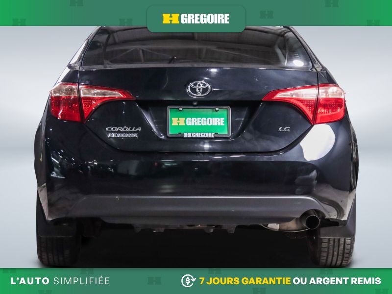 Toyota Corolla 821483 | LE AUTO A/C MAGS TOIT CAM RECUL BLUETOOTH 2019 Noir Laval - photo #5
