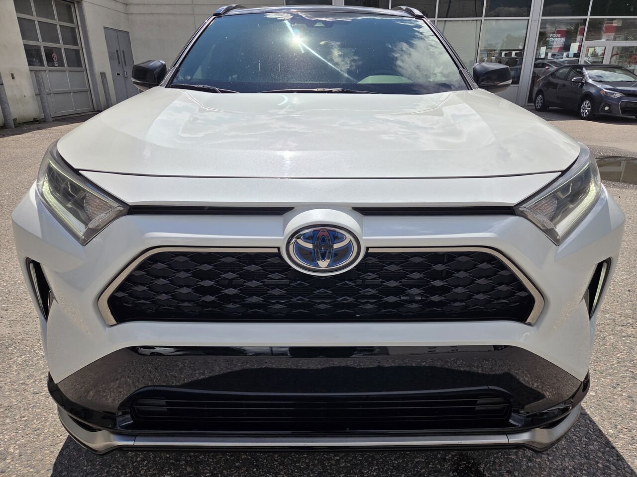 2021 Toyota RAV4 PRIME White Amos - photo #1
