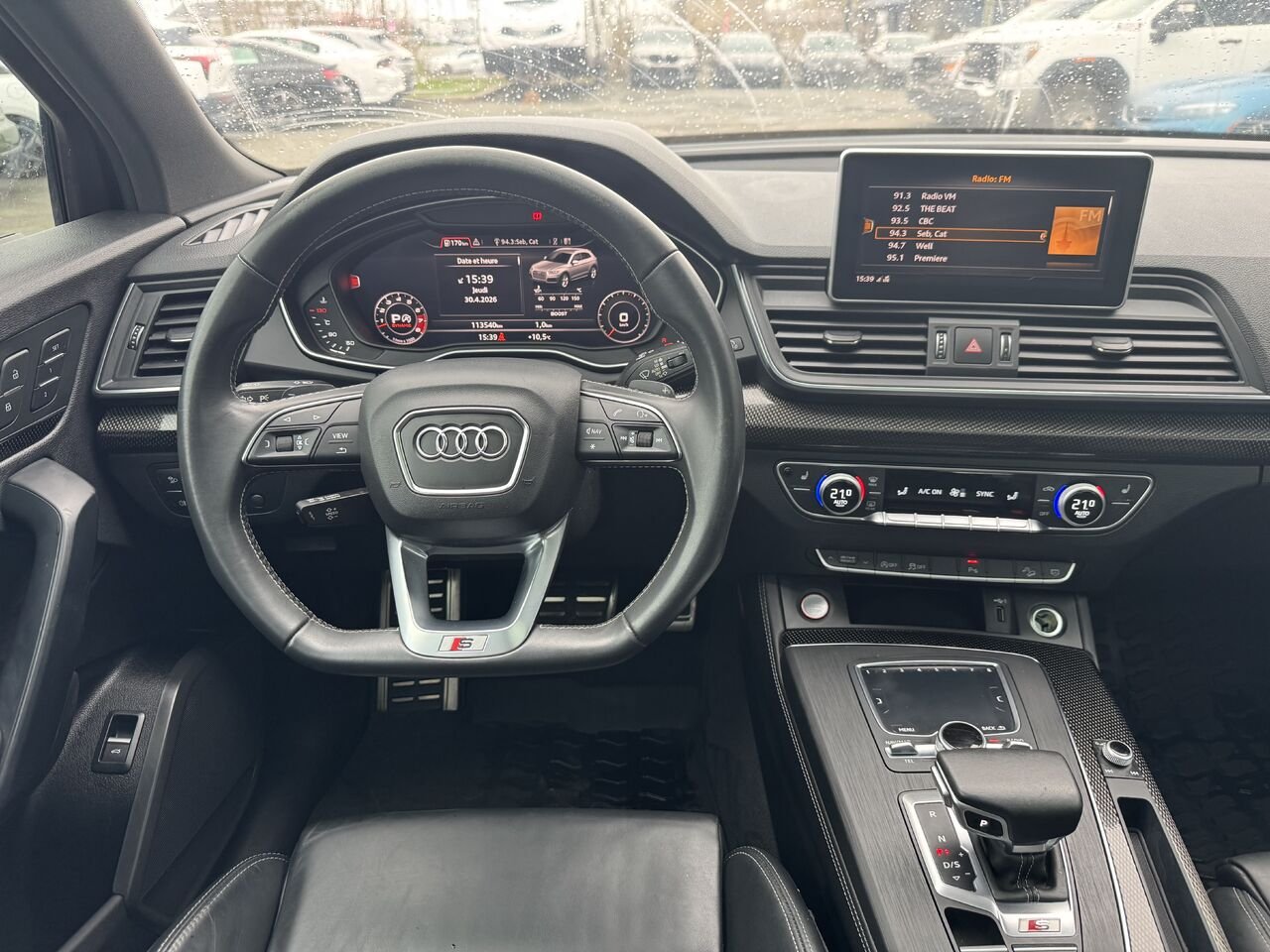 Audi SQ5 Progressiv 2020 Noir Granby - photo #14