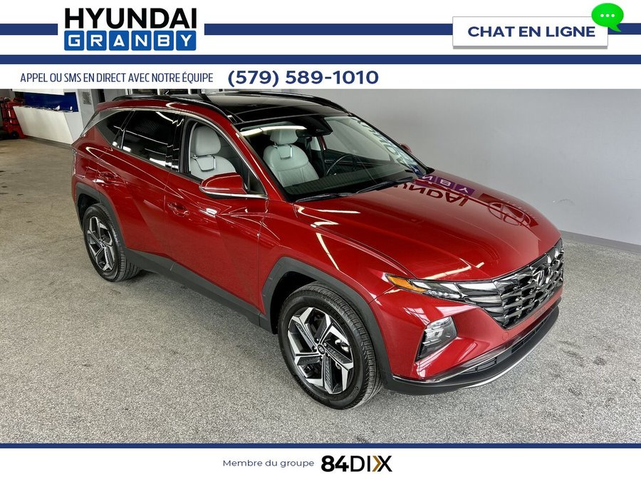 Hyundai Tucson hybride rechargeable 2022 2022 Rouge