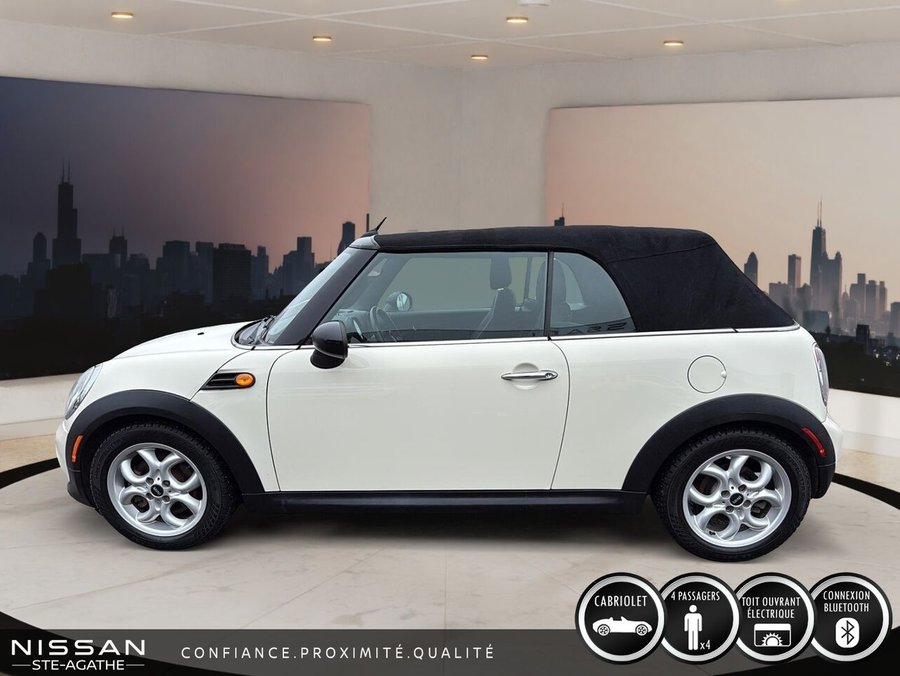 MINI Cooper décapotable 2013 2013 Blanc