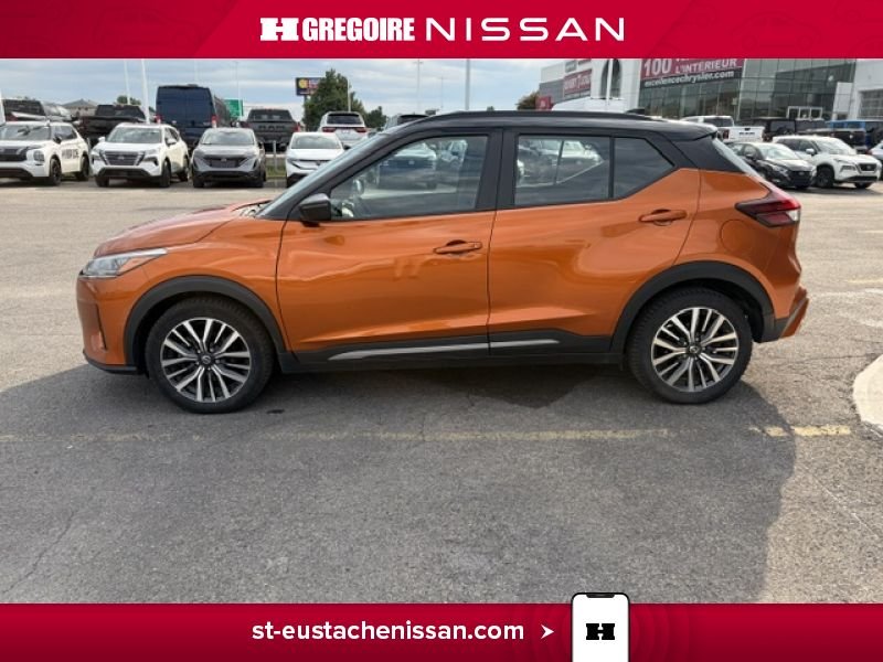 Nissan Kicks SR4534 | SR DEM. A DISTANCE APPLE CARPLAY SIEGES CHAUFFANTS 2021 Orange Laval - photo #7