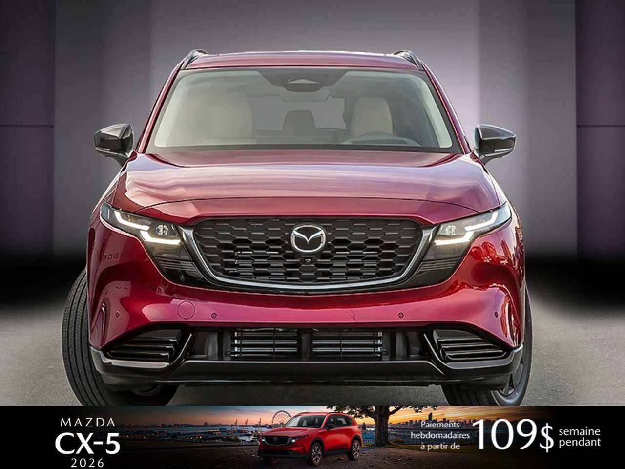 2026 Mazda CX-5 JM3KMDHA5T0200031 Soul Red Crystal Metallic Mirabel - photo #1