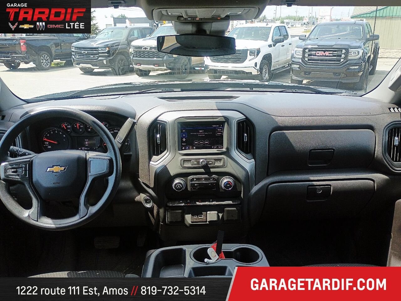 CHEVROLET 1500 4RM, CAISSE COURTE, CAB. MULTIPLAC 2024 Noir Amos - photo #11