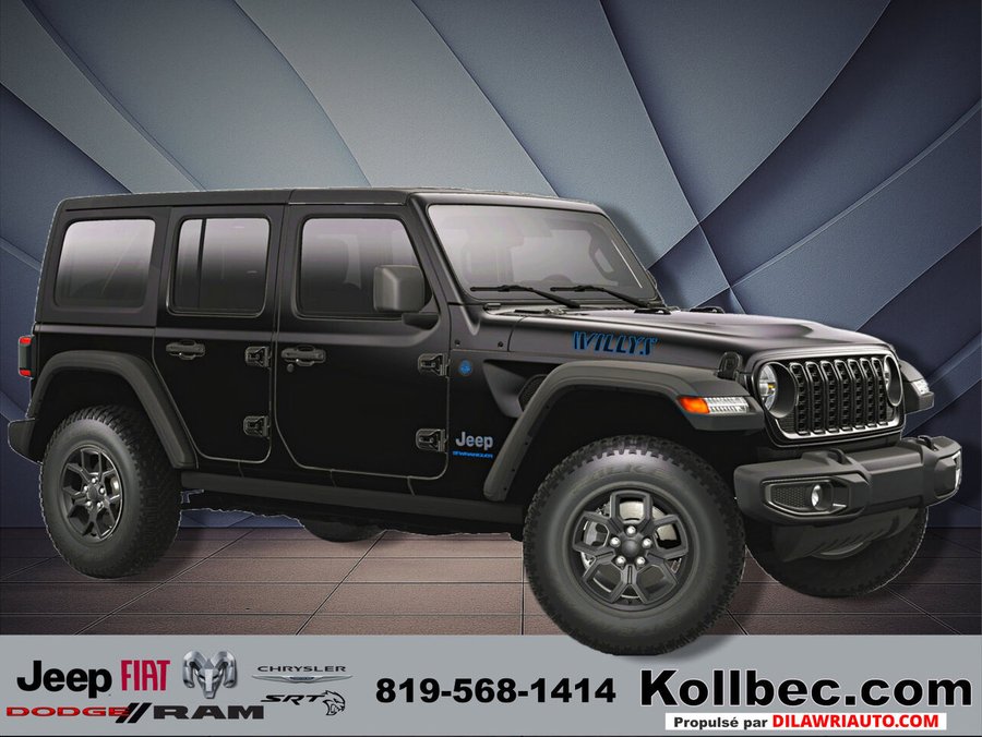 2025 Jeep Wrangler 4xe Black